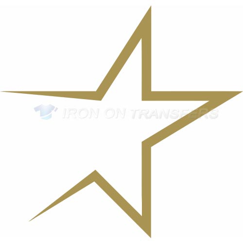 Houston Astros Iron-on Stickers (Heat Transfers)NO.1596